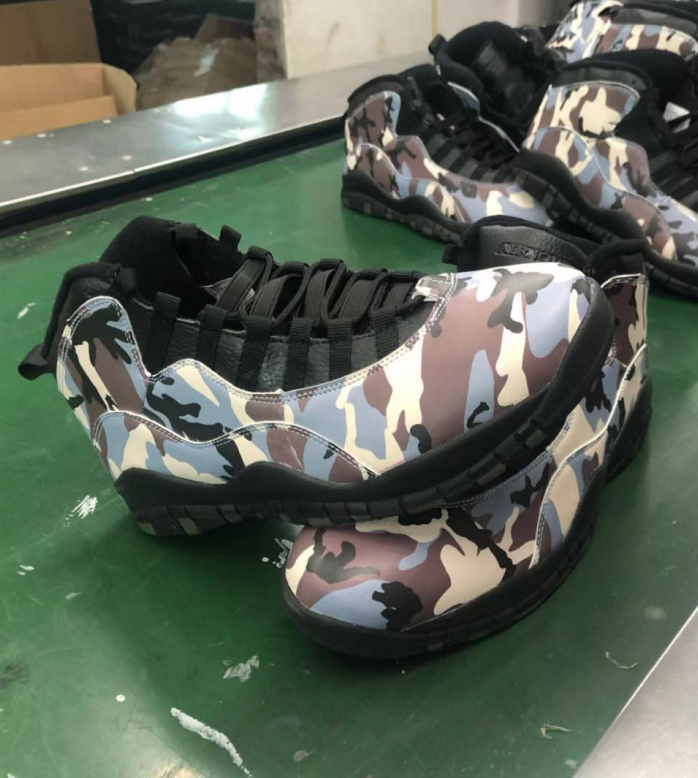 2019 Men Jordan 10 Retro Army Black Shoes